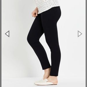 BUMPLIFT MAIA MATERNITY PANTS WITH SILICONE SUPPORT